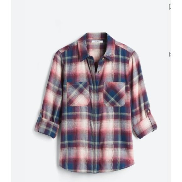 UNPUBLISHED Irving Button Down Top - Women's SIZE S - Picture 1 of 8